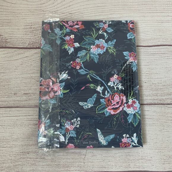 Vera Bradley Weekly Folio Rose Toile Pattern Elastic Closure Note Pads To Do - Picture 15 of 16